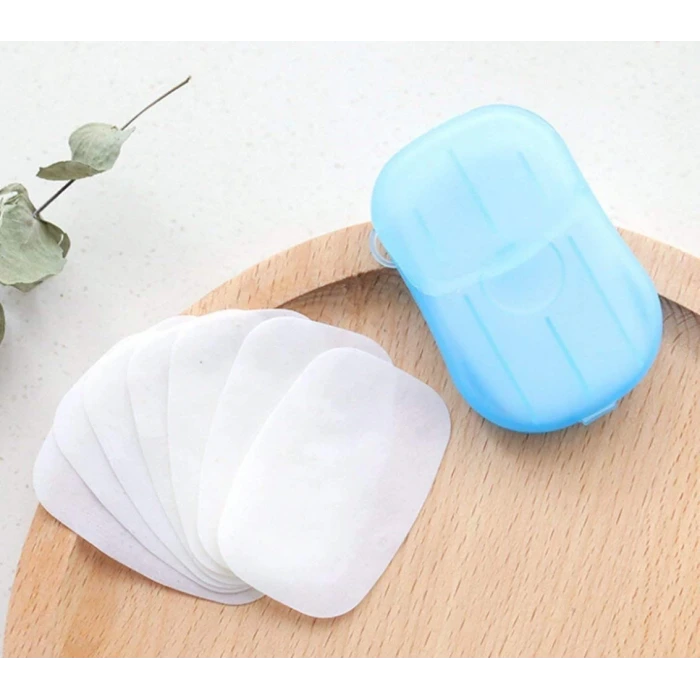 Kağıt Seyahat Sabunu 20 Adet