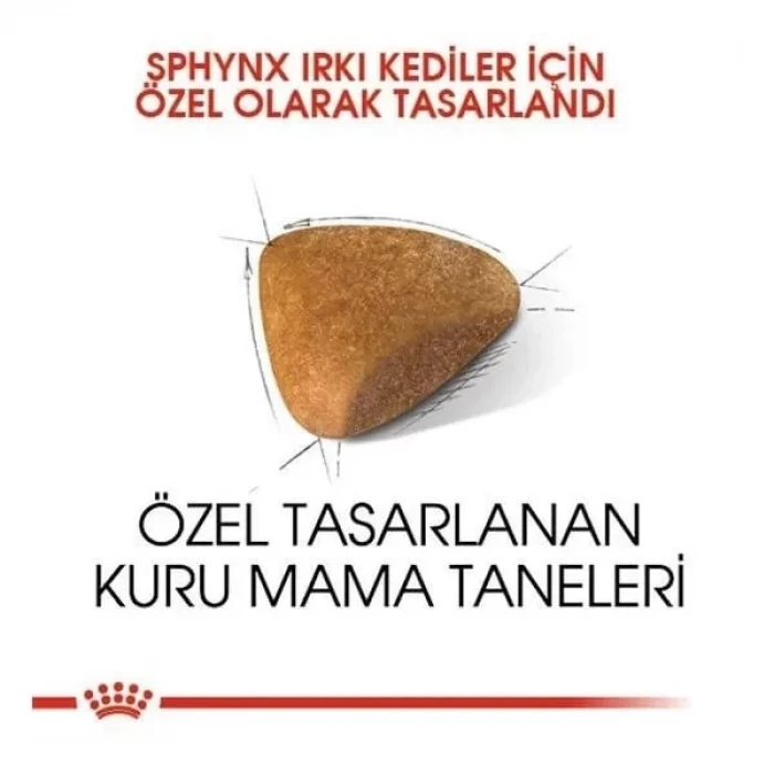 Royal Canin Tüysüz Sphynx Cinsi Yetişkin Kedi Maması 2 Kg