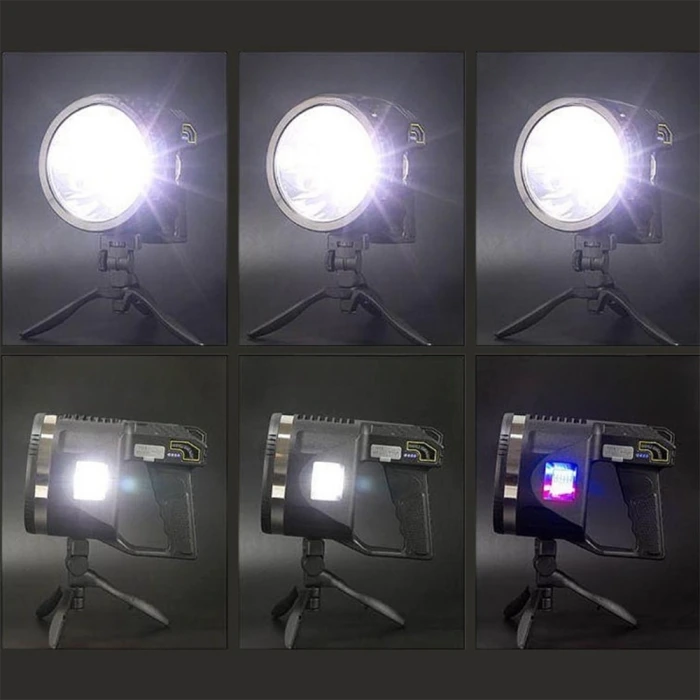 Tripod Şarjlı Güvenlik Feneri  Wt-416