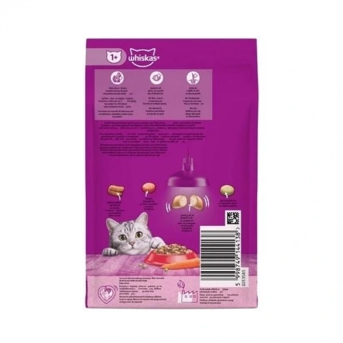 Whiskas Biftekli ve Havuçlu Yetişkin Kedi Maması 300 Gr