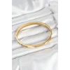 316L Çelik Gold Renk 65 mm Kadın Kelepçe Bileklik