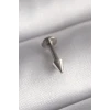 316L Çelik Gümüş Renk Çivi Model Piercing