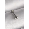 316L Çelik Gümüş Renk Topçuk Piercing