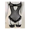 Afrodit Siyah Sexy Jartiyer Takım -1050