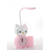 Hello Kitty Masa Lambası Saat Ve Kalemlik Alk2584