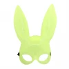 Karanlıkta Parlayan Fosforlu Tavşan Maskesi – Glow Bunny Masquerade Maske (32x22 Cm)