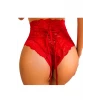 Kırmızı Dantelli Yüksek Bel Külot Hera - K1001