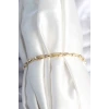 Pirinç Gold Renk Damla Model Kadın Bileklik