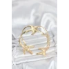 Pirinç Gold Renk Deniz Yıldızı Model Kadın Bileklik