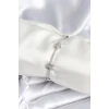 Pirinç Gümüş Renk Yıldız Model Kadın Bileklik