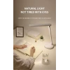 Şarjlı 40 Led Çalışma Okuma Işığı Kademeli Masa Lambası Ayarlanabilir Renk Tonu Ve Parlaklık Ps-1912