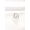 Yıldız Model Silver Renk Ayarlanabilir Yüzük