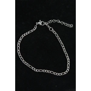 316L Çelik Figaro Model Gümüş Renk Erkek Bileklik