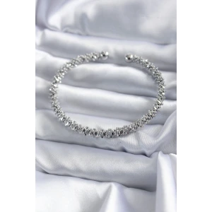 316L Çelik Gümüş Renk Kadın Bileklik