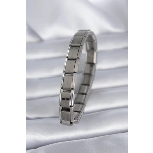 316L Çelik Gümüş Renk Yazılı Nomination Model Kadın Bileklik