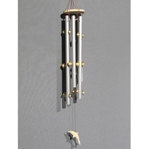 Boncuklu Metal Rüzgar Çanı 3dıarta-28