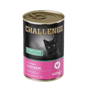 Challenge Tavuklu Yavru Konserve Kedi Maması 400 Gr