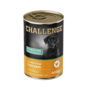 Challenge Tavuklu Yetişkin Konserve Köpek Maması 400 Gr