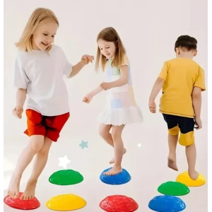Çocuk Yarım Küre denge Ve Koordinasyon Adası 6 Lı Set