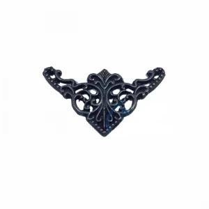 Dekoratif Köşe Süsü, Köşelik - Küçük, 19x34mm, Eskitme, 100 Adet