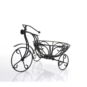 Ferforje Dekoratif Bisiklet Çiçeklik St00077