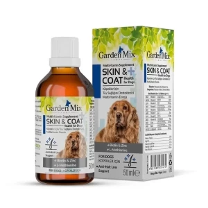Garden Mix Multivitamin Köpekler için Tüy Sağlığını Destekleyici Damla 50 Ml