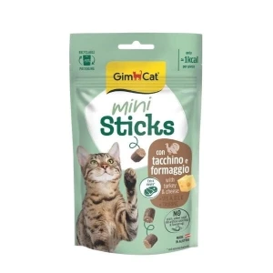 Gimcat Mini Sticks Hindili ve Peynirli Kedi Ödül Maması 50 Gr