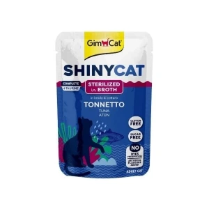 Gimcat Shinycat Sos İçinde Ton Balıklı Pouch Kısırlaştırılmış Konserve Kedi Maması 70 Gr