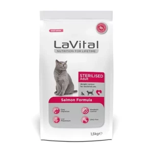 Lavital Sterilised Somonlu Kısırlaştırılmış Kedi Maması 1.5 Kg