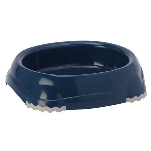 Moderna Smart Plastik Kedi ve Köpek Mama ve Su Kabı Lacivert 210 Ml