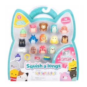 Nessiworld AL0029 Squish a longs 14 Figür + Yüzük Set Seri 1