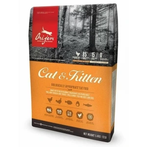 Orijen Kitten Tahılsız Tavuklu Yavru ve Yetişkin Kedi Maması 1.8 Kg