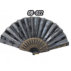 Plastik Kumaş Yelpaze 12li Ob-022