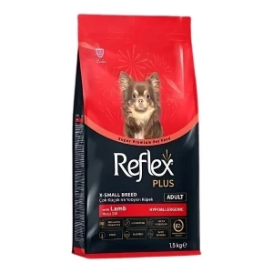Reflex Plus Kuzu Etli Mini ve Küçük Irk Yetişkin Köpek Maması 1.5 Kg