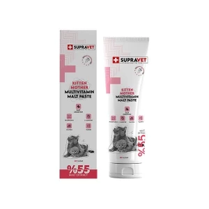 Supravet Kitten & Mother Multivitamin Malt Paste Kedi Macunu 100 Gr