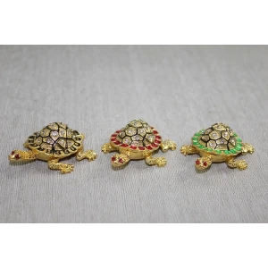 Swaroski Minik Kaplumbağa Figürü Alk3867