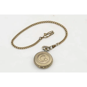 Türk Bayraklı Köstekli Saat Alk2605