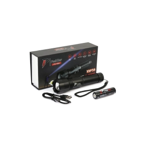 Ps-1600 Süper Parlak Led Zoomlu 5 Mod Su Geçirmez Profesyonel Kamp Bekçi Avcı Feneri