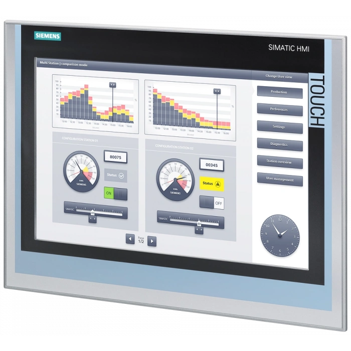 6AV2124-0QC02-0AX2 IMATIC HMI TP1500 Comfort SIEMENS