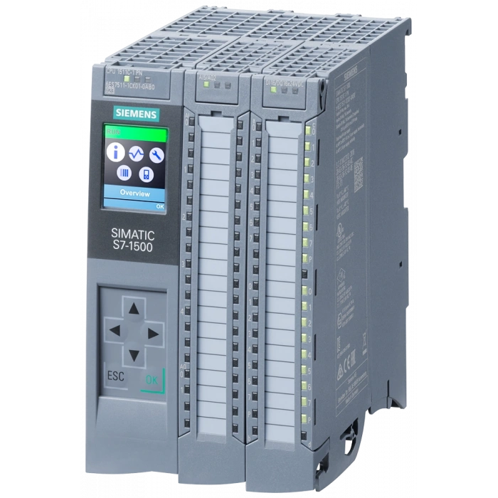 6ES7511-1CK01-0AB0 SIMATIC S7-1500 Compact CPU CPU 1511C-1PN , SIEMENS