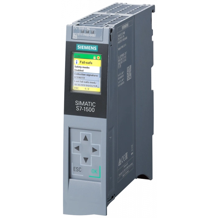 6ES7511-1FL03-0AB0 SIMATIC S7-1500F, CPU 1511F-1 PN SIEMENS