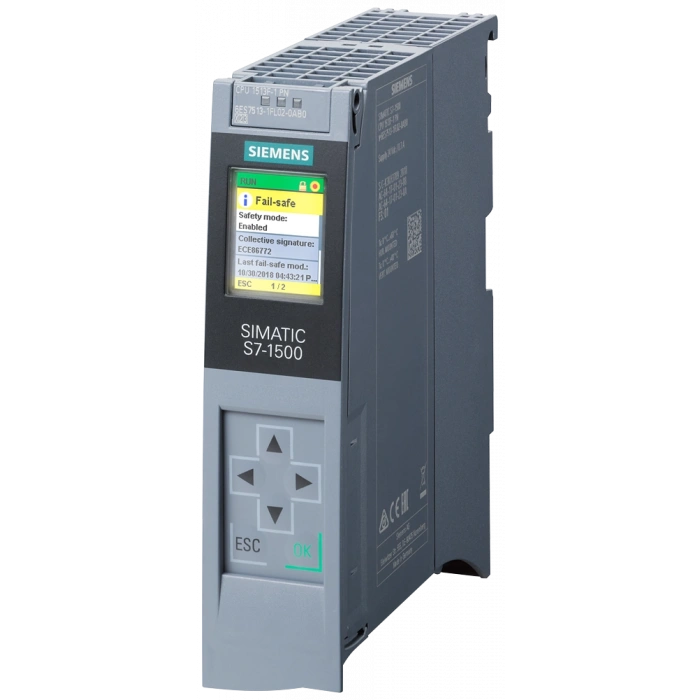 6ES7513-1FL02-0AB0 SIMATIC S7-1500F, CPU 1513F-1 PN, SIEMENS