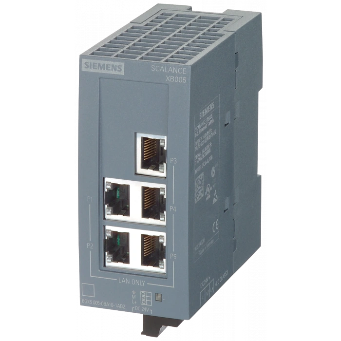 6GK5005-0BA00-1AB2 SCALANCE XB005 unmanaged Industrial Ethernet Switch SIEMENS