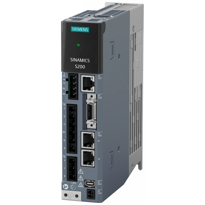 6SL5510-1BB10-2AF0 SINAMICS S200, with PROFINET Input voltage: 200-240 V 1/3 AC; Motor: 0.2kW SIEMENS