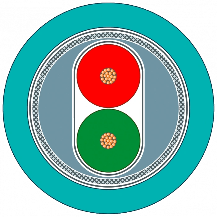 6XV1830-3EH10 PROFIBUS FC Trailing Cable (HAREKETLİ PROFİBUS KABLOSU) 100 metrelik paket SIEMENS
