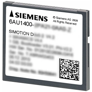 6AU1400-1QA20-0AA0 SIMOTION drive-based 2 GB Compact Flash Card D410-2;, SIEMENS