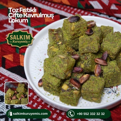 Toz Fıstıklı Çifte Kavrulmuş