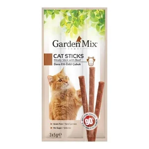 Garden Mix Dana Etli Kedi Stick Ödülü 1 Adet 3x5 Gr