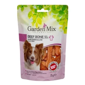 Garden Mix Kemik Şekilli Dana Etli Köpek Ödülü 75 Gr 1 Adet