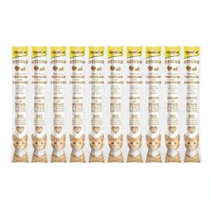 Gimcat Sticks Hindi ve Tavşan Etli Çubuk Kedi Ödül Maması 1 Adet 50 Gr